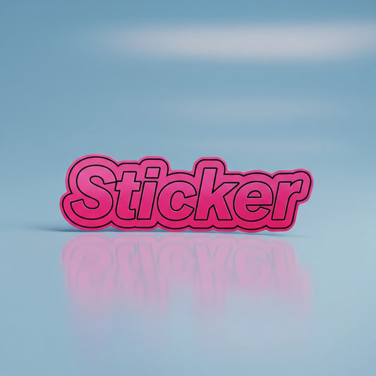 Custom Metallic Stickers
