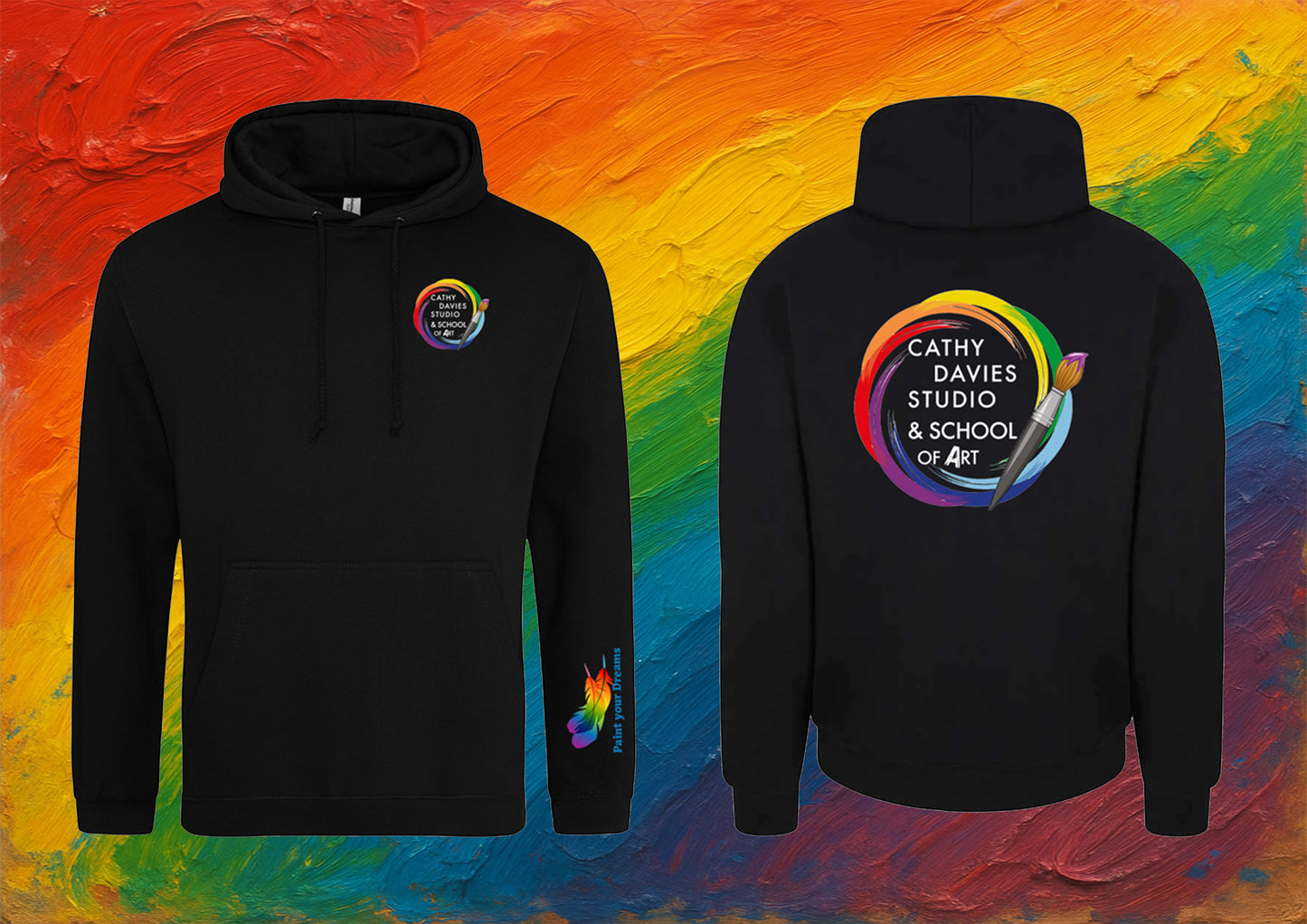 Cathy Davies art School hoodies